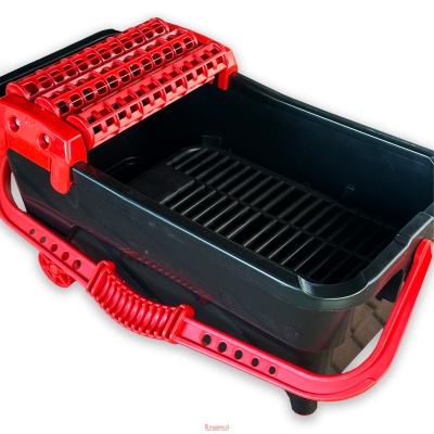 Відро плиточника 22л  (Роліки+Сіточка) OLEJNIK