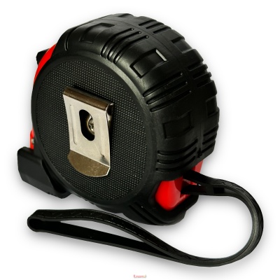 Рулетка прорезинений корпус 5м*19мм "WoffMann"