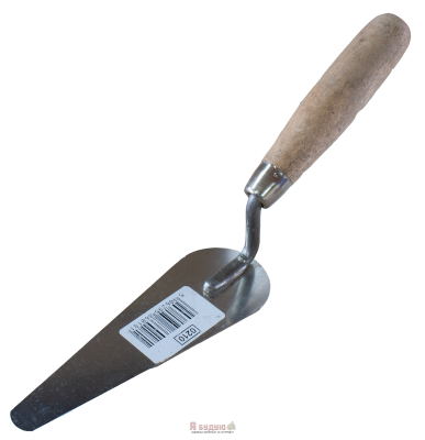 Кельма штукатурна нержавіюча «котячий язик» вузька 160мм