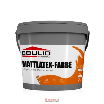BULID Фарба інтер'єрна MATТLATEX 7кг