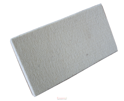 Терка з пластику 130x270мм білий войлок 10 мм (штрих-код)