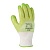 Рукавиці трикотажні D-RESIST зелені з ПВХ-покриттям, непов облив, розмір 9 арт.4552