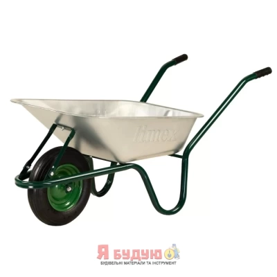 Тачка 1-о колесна d400мм 90л 160кг КОЛЕСО 3.50 -8 GREEN  "LIMEX"