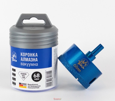 Коронка алмазна вакуумна Т-Nova 68mm