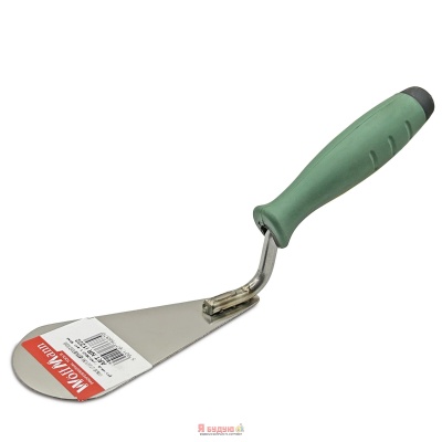 Кельма штукатурна «Обернутий котячий язик»  ручка гумова 140мм