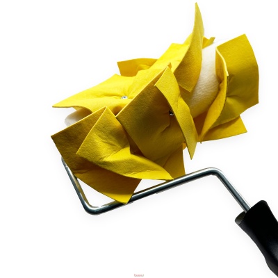 Валик з ручкою d8мм структурний мозаїчний 200мм OLEJNIK (46620)