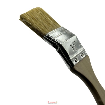 Пензель радіаторний 1,5" дерев'яна ручка RADIATOR "WoffMann professional tools"(12шт/уп)