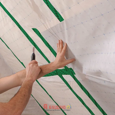 Пароізоляційна стрічка UV- FLEX 25м х 50мм ТМ "TESA"12/1