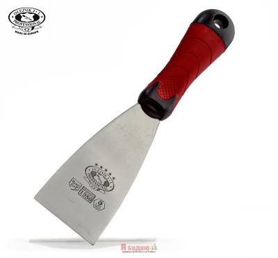 Шпатель з нержавійки 60мм ручка Двохкомпонентна OLEJNIK