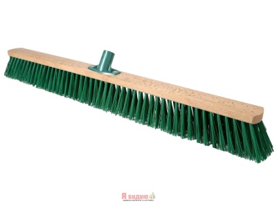 Щітка вулична для прибирання  100см з пластиковим кріпленням на різьбу