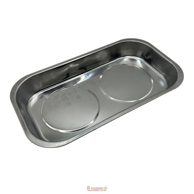 Магнітна тарілка подвійна 136х235мм "WoffMann professional tools"