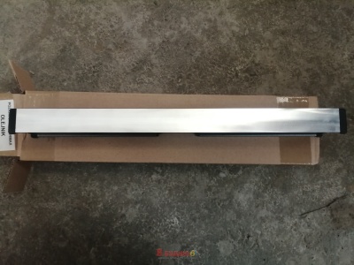 Рівень сірий з 3-ма вічками 100 см POWER MAX OLEJNIK