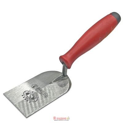 Кельма штукатурна плиточна 60мм кована нержавійка ручка Двохкомпонентна OLEJNIK