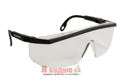 Окуляри зах. відкриті з проз лінзами, 1 опт кл., дужки регуловані по довж і куту нах/ ALFA SPEC 2710