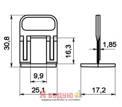 Основа СВП-Нова 2мм (100шт) 75