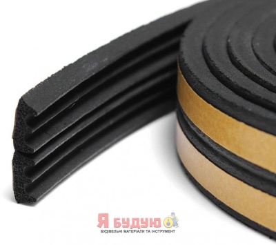 Ущільнювач E профіль 150 м. Чорний Польща