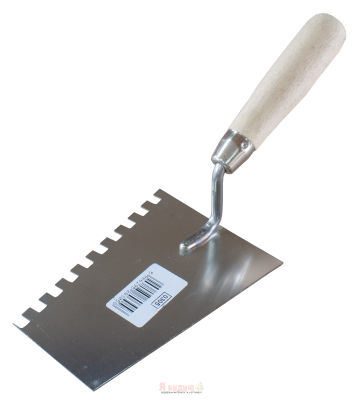 Кельма трапецієвидна 160мм з зубом 8х8мм