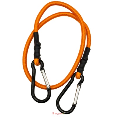 Стяжка еластична з карабінами 8мм х 70м 2шт ТМ «WoffMann professional tools»