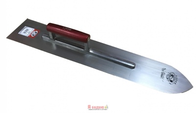 Терка для бетону 600х90мм сталь ручка Дерев'яна OLEJNIK