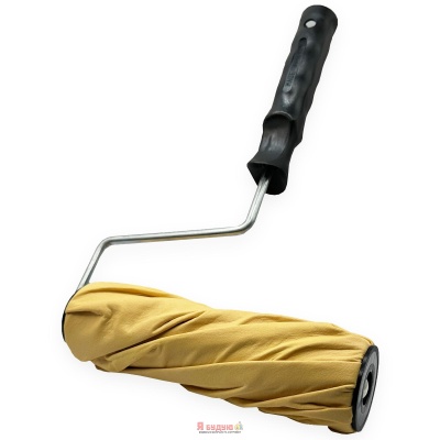 Валик з ручкою d8мм структурний шкіряний 200мм OLEJNIK (46226)