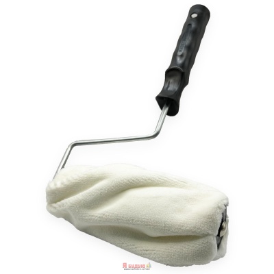 Валик з ручкою d8мм структурний мікрофібра 200мм OLEJNIK (46020)