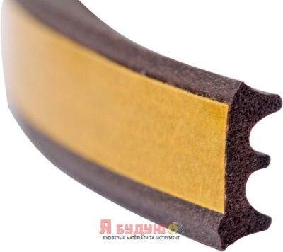 Ущільнювач E профіль 150 м. Коричневий Польща