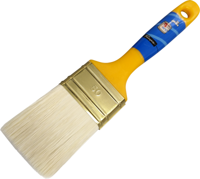 Професійний плоский пензель 80мм з іноваційним ворсом FillPro для акрилових фарб