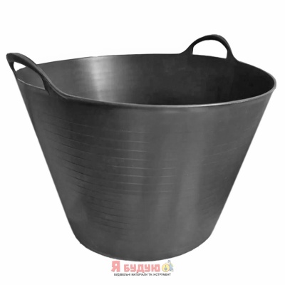 Кошик Еластичний 26л Чорний "WoffMann"