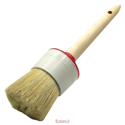 Пензель круглий 55мм дерев'яна ручка RONDO "WoffMann professional tools"(12шт/уп)